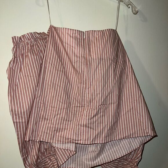 Sugar lips  dusty rose off the shoulder shirt Large NWTS - Picture 7 of 9